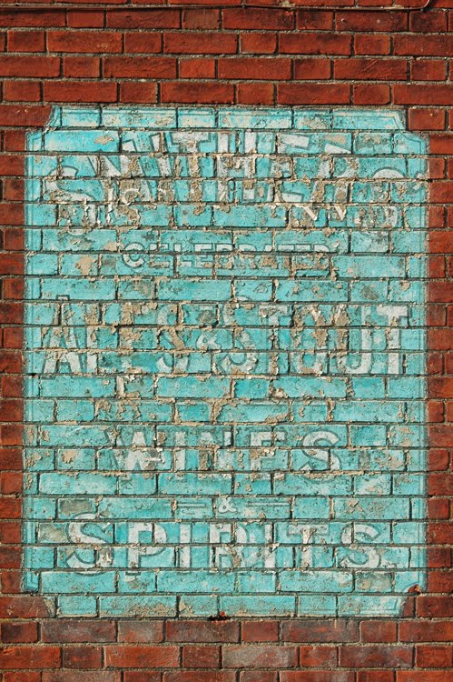 Old Typographic Side Of Building